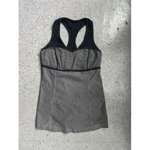 Lululemon Striped Tank Top Athletic Racerback Sleeveless‎ Women's